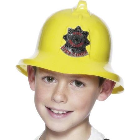 SMIFFYS - Gele brandweerhelm - Hoeden > Helmen
